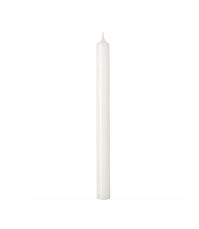 Twilight Collection Candle 10" - White