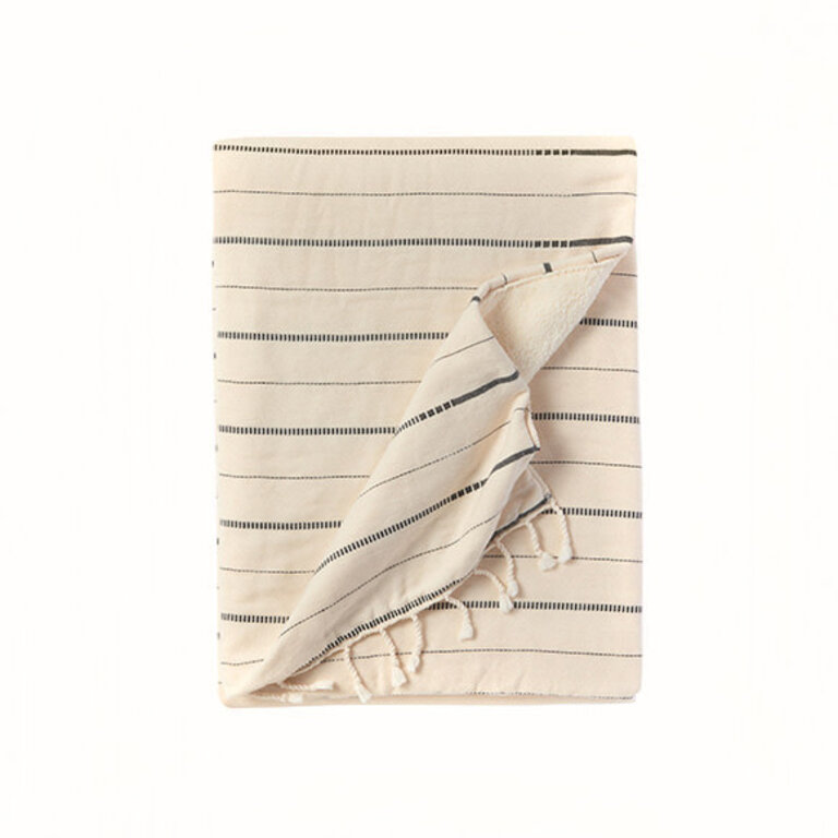 Irena Fleece-Lined Throw