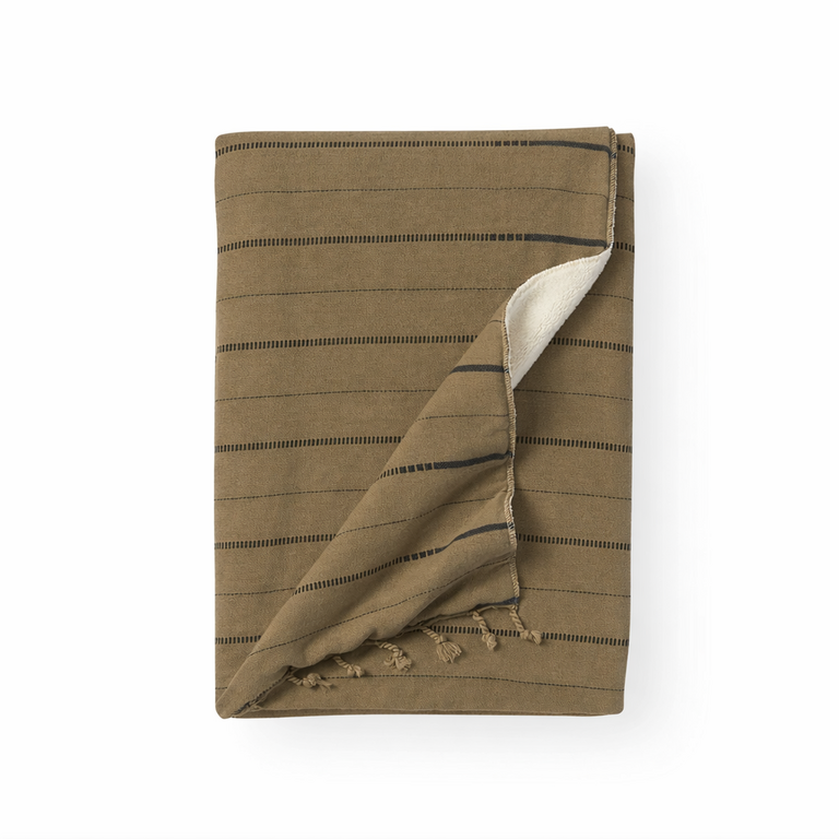 Irena Fleece-Lined Throw