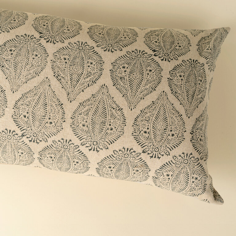 Indaba Briar block print Pillow