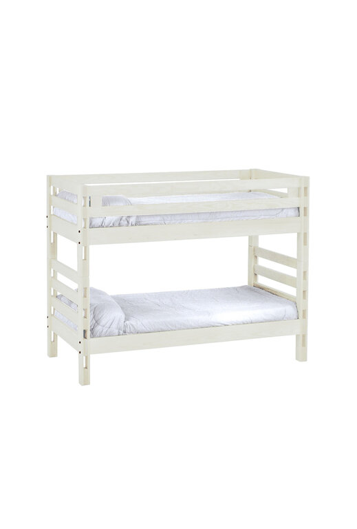 Crate Designs Ladder End Bunk Bed - Twin/Twin - Storm