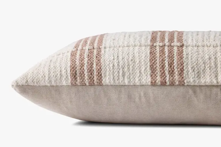 Loloi Rugs Brown/Ivory Pillow