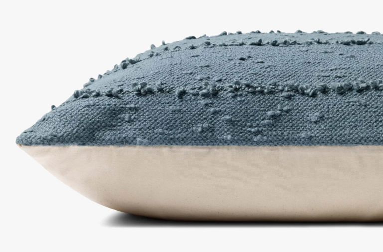 Loloi Rugs Cotton Pillow - Blue