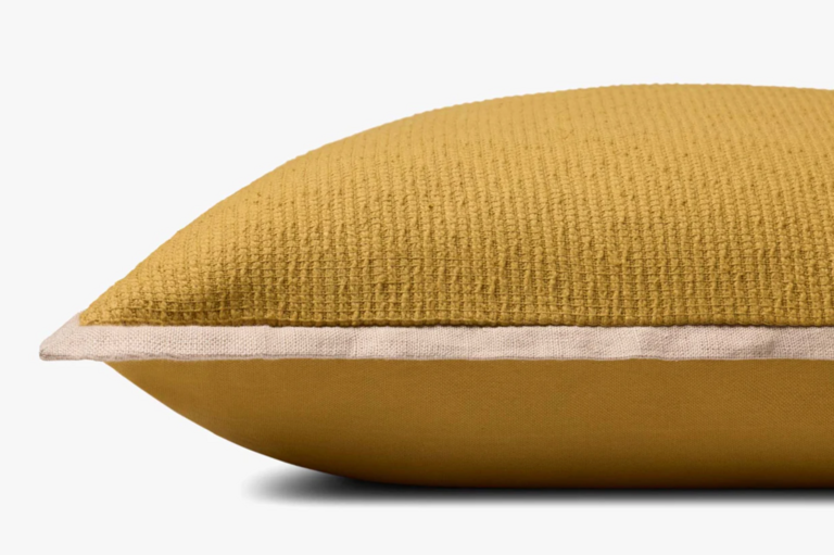 Loloi Rugs Cotton Pillow - Yellow