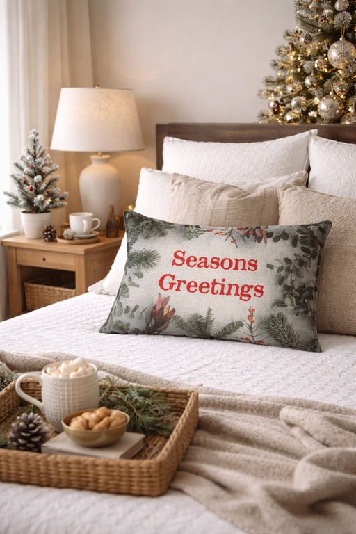Coussin "Seasons greetings"