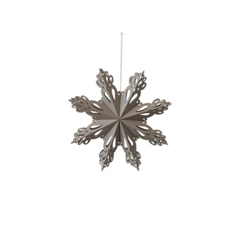 Paper snowflake ornament