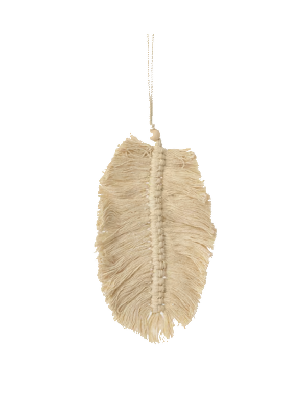 Feather ornament