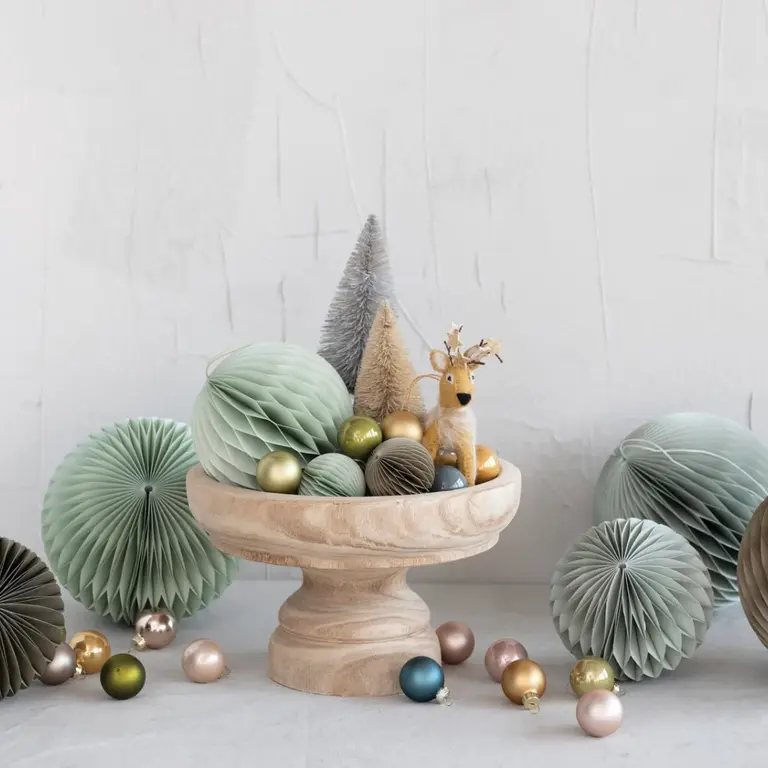 Honeycomb Paper Balls ornament