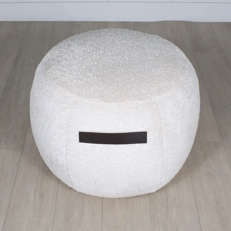Sherpa Rond Pouf