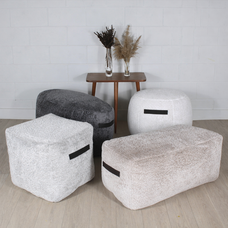 Sherpa Rond Pouf