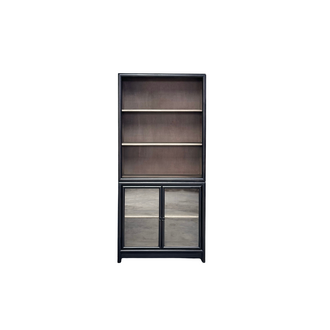 Portage Home Haut Cabinet vitré Saint-Laurent