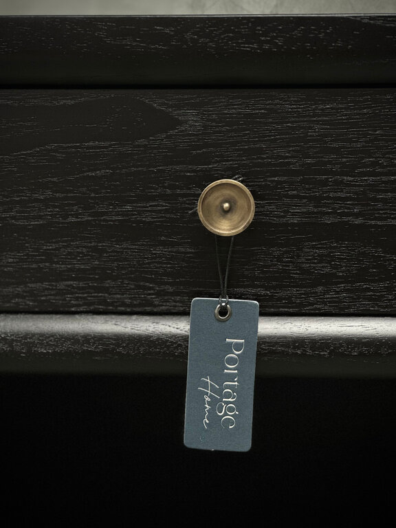 Portage Home Bow Nightstand