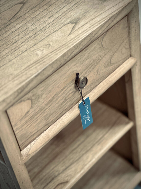 Portage Home Bow Nightstand