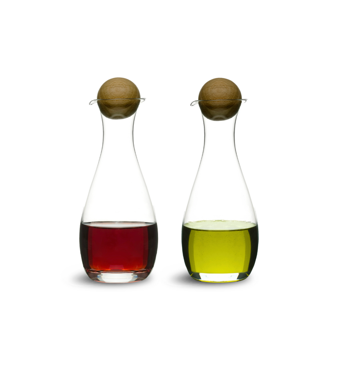 Sagaform Bouteilles huile et vinaigre Nature (Ens. de 2)