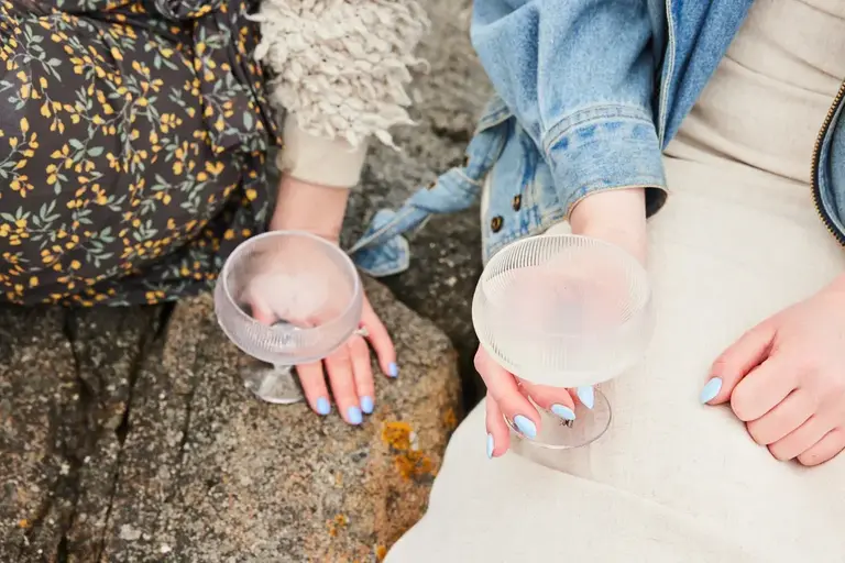 Sagaform Billi coupe glass rPET, 4-pcs