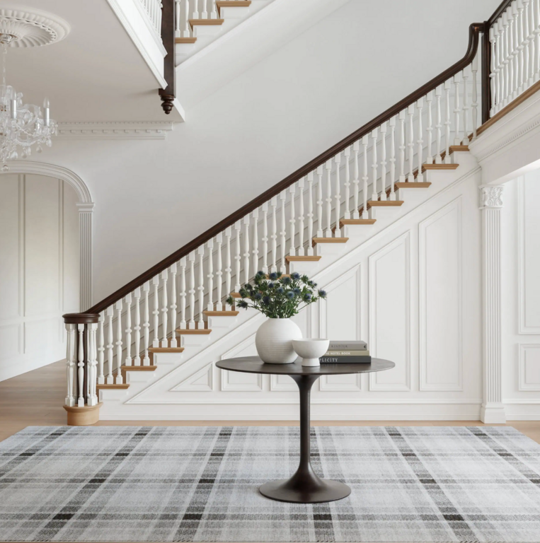 Annie Selke Ombre Machine Washable Rug - Black