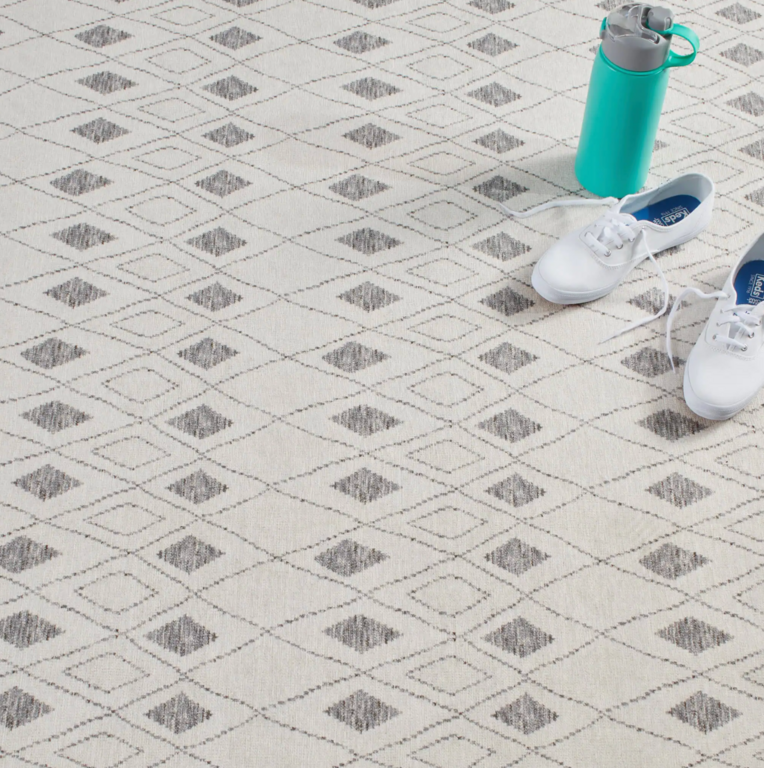 Annie Selke Chandler Machine Washable Rug - Ivory