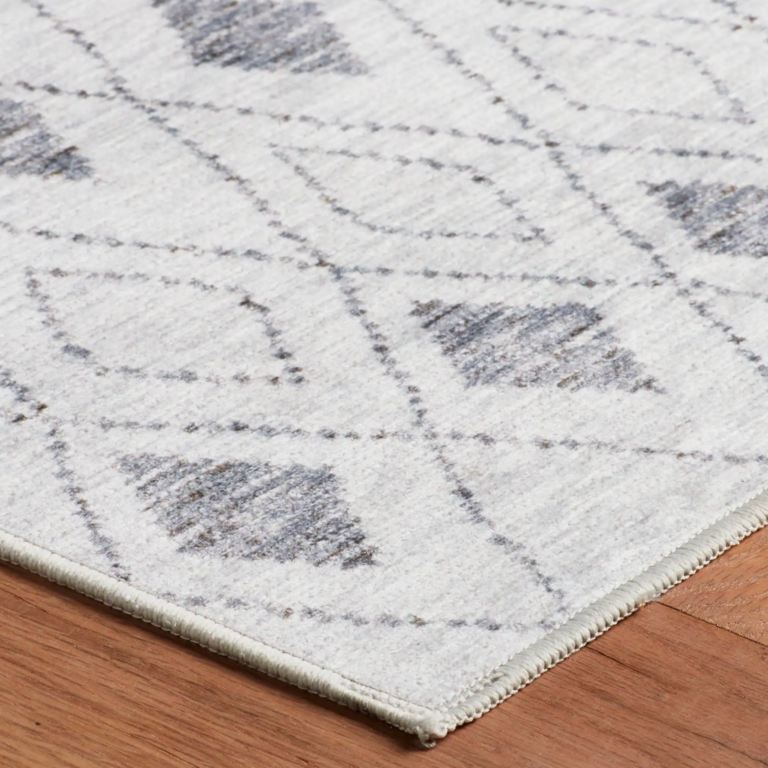 Annie Selke Tapis lavable Chandler - Ivoire