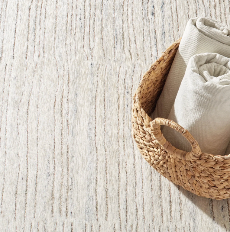 Annie Selke Avery Machine Washable Rug - Oatmeal