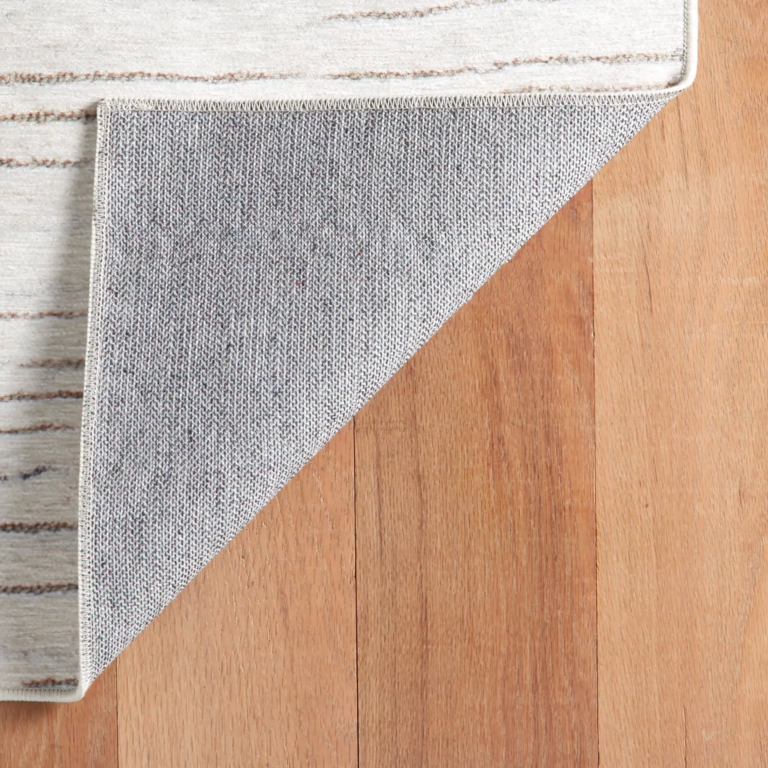 Annie Selke Tapis lavable Avery - Avoine