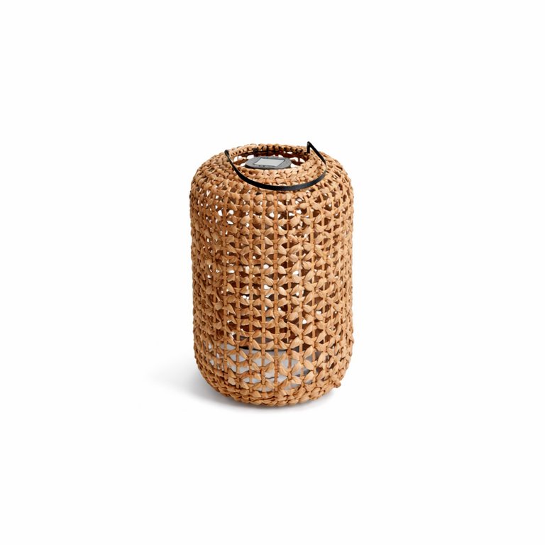 Solar Lantern Braided Grass