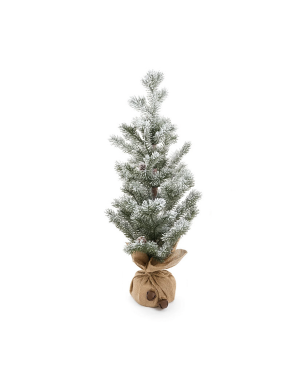 Sapin en sac de jute