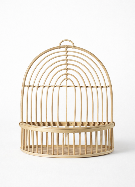 Rainbow Rattan Wall baskets