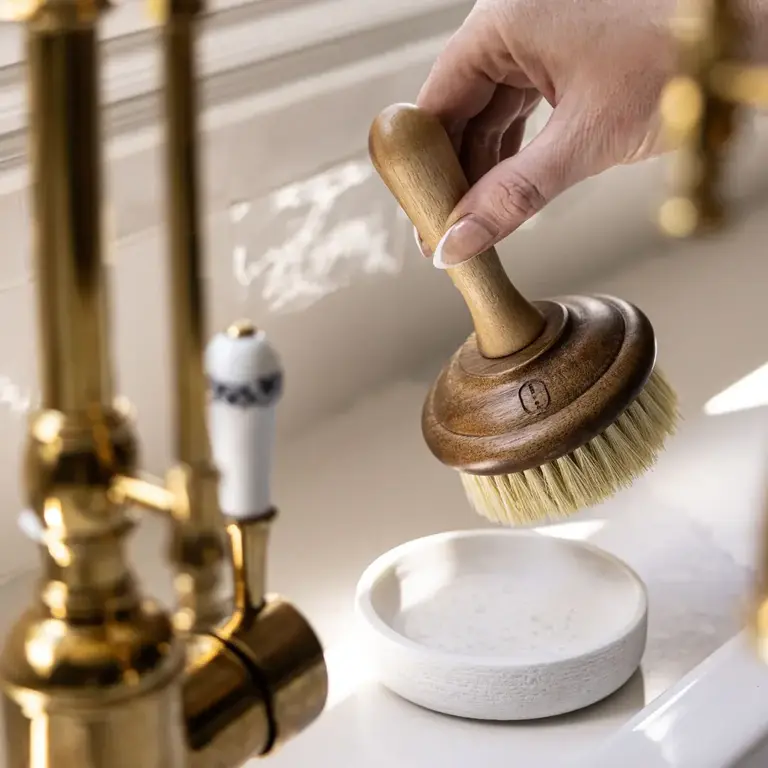 Luxe B Co Porte-savon et porte-brosses en marbre