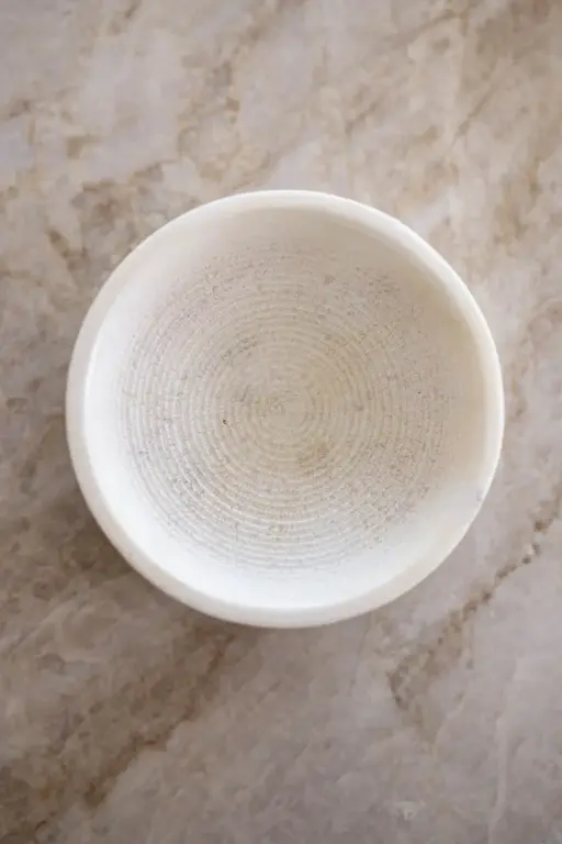 Luxe B Co Porte-savon et porte-brosses en marbre