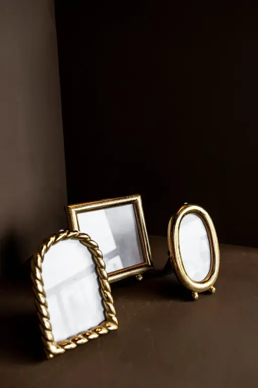 Luxe B Co Brushed brass photo frame
