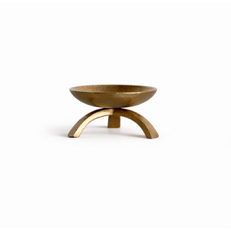 Luxe B Co Pillar Candle Holder - Brass Inspired