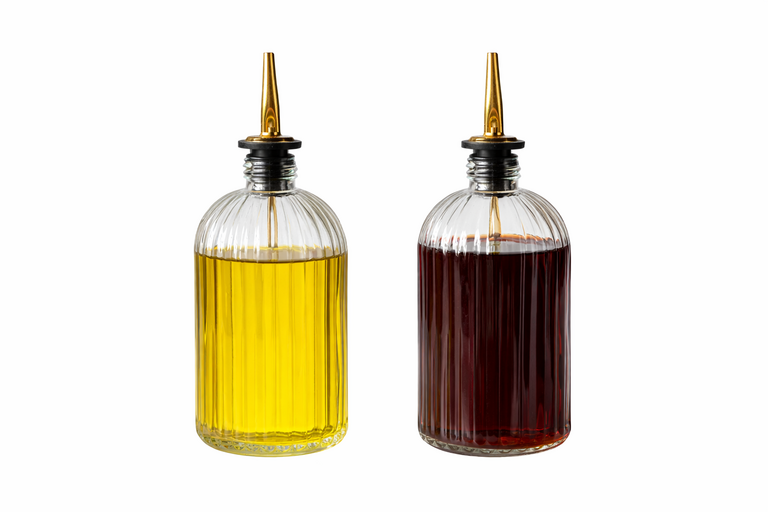 Luxe B Co Bouteille en verre pour huile d'olive ou vinaigre