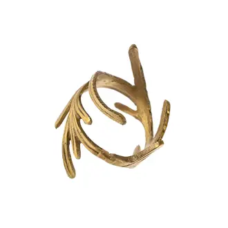 Vine Brass Napkin Ring