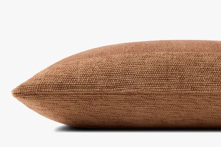 Leanne Ford x Loloi Medlock Pillow - Rust