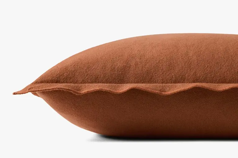 Leanne Ford x Loloi Coussin Captain - Rouiller