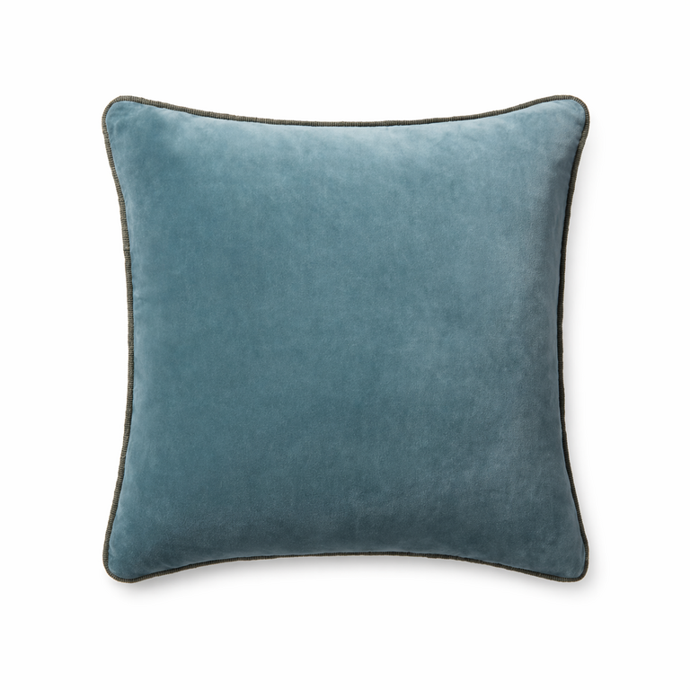 Chris loves Julia X Loloi rugs Liza Pillow - Blue