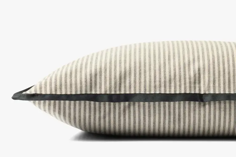 Jeremiah Brent X Loloi Sullivan Pillow - Natural / Black