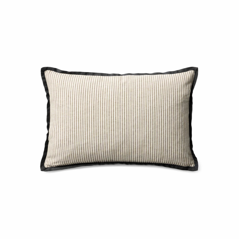 Jeremiah Brent X Loloi Coussin Sullivan - Naturel / Noir