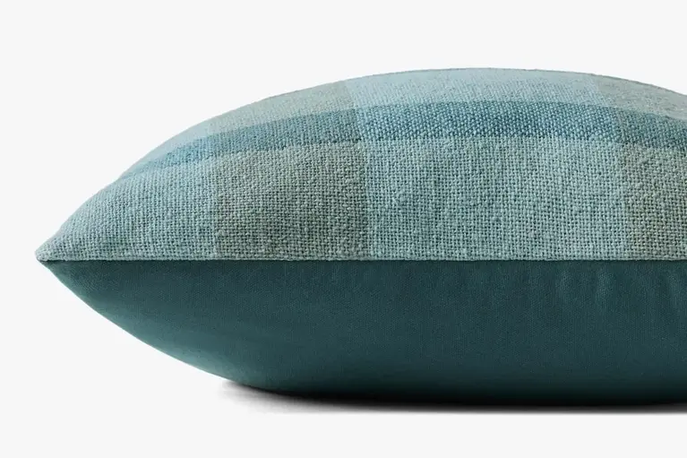 Chris Loves Julia × Loloi rugs Andi Pillow - Blue / Multi