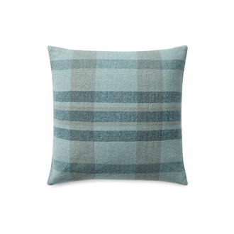 Chris Loves Julia × Loloi rugs Coussin Andi - Bleu / Multicolore