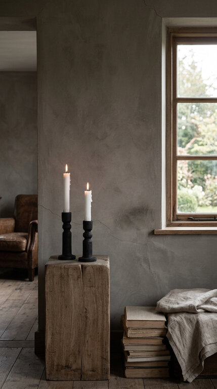 Portage Home Thelon hand forged candle holders