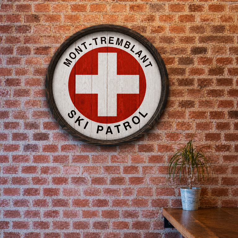 Baril "Mont-Tremblant Ski Patrol"