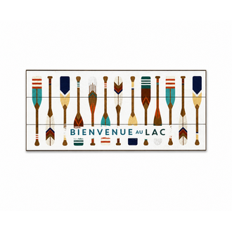 Meissenburg designs "Bienvenue au Lac" sign