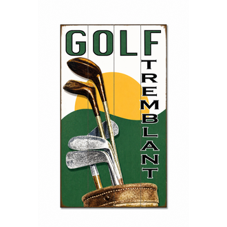 "Golf Tremblant" sign