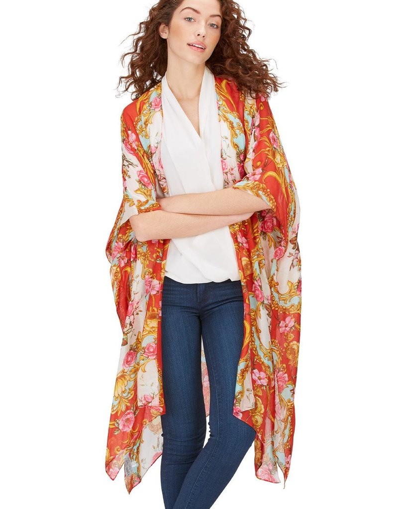 Two's Company Long Kimono - Designed by One Hundred Stars
