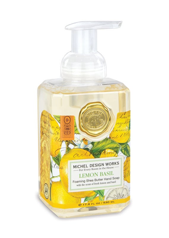 Michel Design Works Lemon Basil Foaming Hand Soap