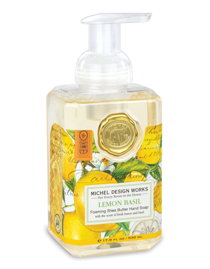 Michel Design Works Lemon Basil Foaming Hand Soap