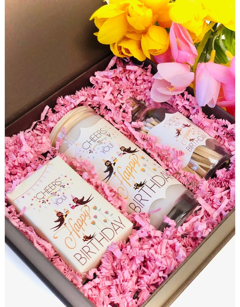 Luck & Love Beautiful Gift Box - Happy Birthday
