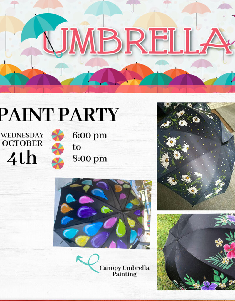 The Cellar @ Linnea's - Umbrella Painting Class