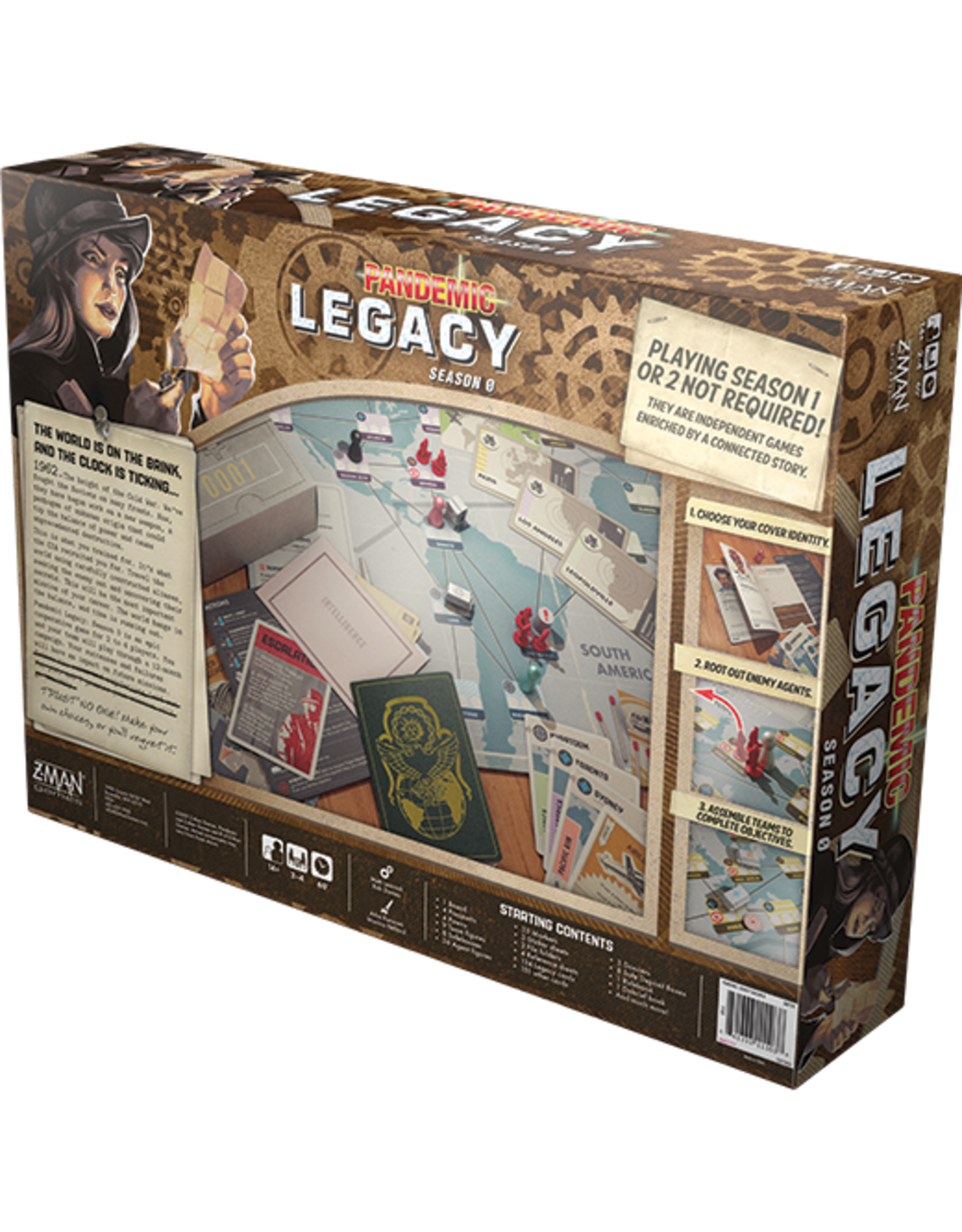 Z-Man Games Pandemic Legacy Season 0